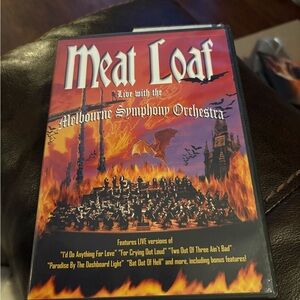 Meat Loaf "Live with the Melbourne Symphony Orchestra" DVD 2 disc set